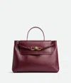 Bottega Veneta Ciao Ciao Medium Leather Tote Bag In Barolo