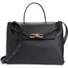 Bottega Veneta Ciao Ciao Knot Detail Leather Top Handle Bag