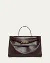 Bottega Veneta Ciao Ciao Medium Distressed Leather Top-handle Bag