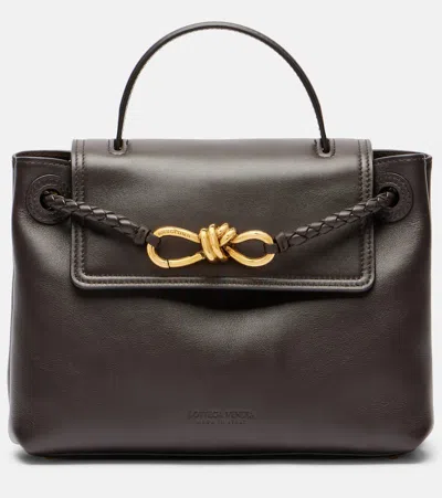 Bottega Veneta Ciao Ciao Small Leather Shoulder Bag In Brown