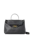 Bottega Veneta Ciao Ciao Leather Top Handle Bag In Gray