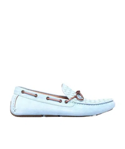 Bottega Veneta Ciel Intrecciato Love Shoes In Blue
