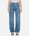 Bottega Veneta Mid Blue Denim Straight Jeans In Blue