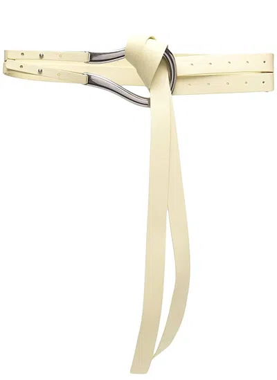 Bottega Veneta Cintura In Neutral