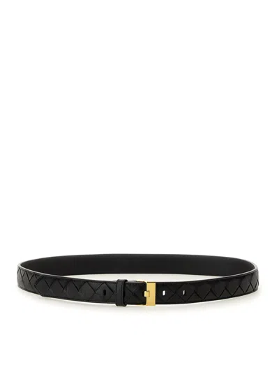 BOTTEGA VENETA CINTURÓN - NEGRO