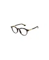 Bottega Veneta Circular Frame Flat Mirror In Black