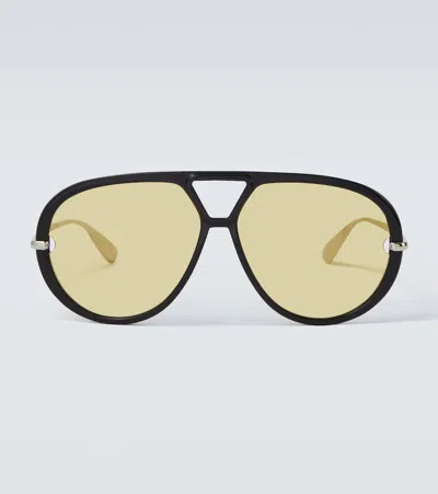 Bottega Veneta Classic Aviator Sunglasses In Multi
