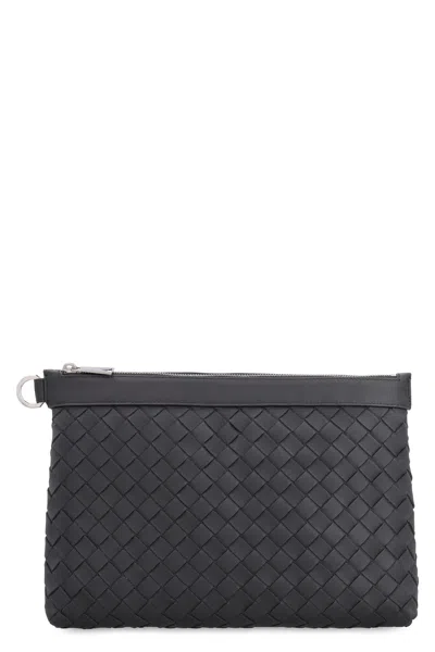Bottega Veneta Classic Intrecciato Leather Briefcase