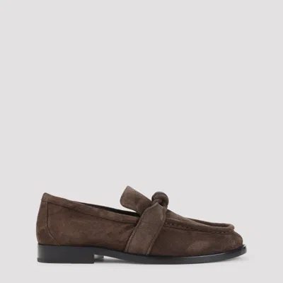 Bottega Veneta Classic Loafers For Women In Brown