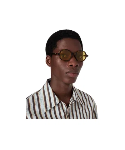 Bottega Veneta Classic Round Sunglasses