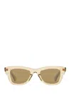 Bottega Veneta "classic" Sunglasses In Yellow