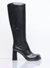 Bottega Veneta Cliff Heeled Boots In Black
