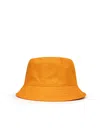 Bottega Veneta Cloche Fishing Hat Orange  In Gold