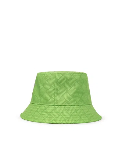 Bottega Veneta Cloche Hat Fishing Green Clear