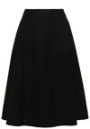 Bottega Veneta Flared High-waisted Midi Skirt