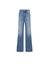 Bottega Veneta Vintage Indigo Wide Leg Jeans Clothing In Blue