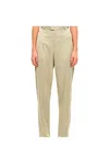 Bottega Veneta Straight Trousers In Green