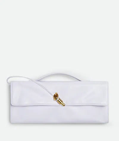 Bottega Veneta Andiamo Clutch In Purple