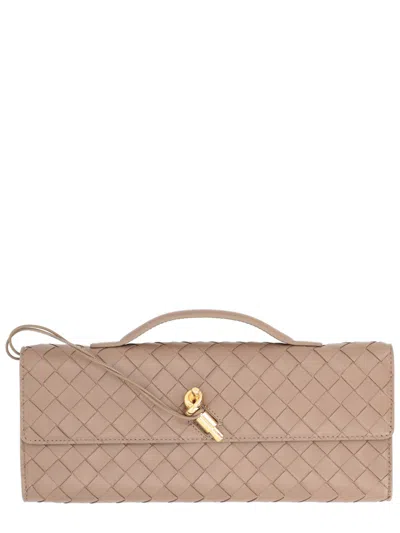 Bottega Veneta Clutch "andiamo" In Pink