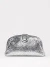 Bottega Veneta Clutch  Woman Color Silver In Silver