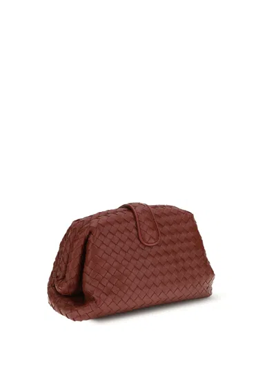 Bottega Veneta Clutch In Red