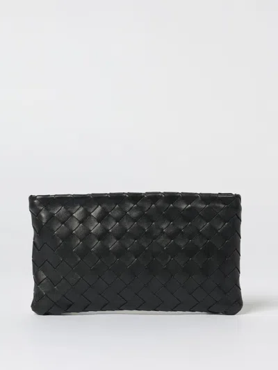 Bottega Veneta Clutch Woman Black In Purple