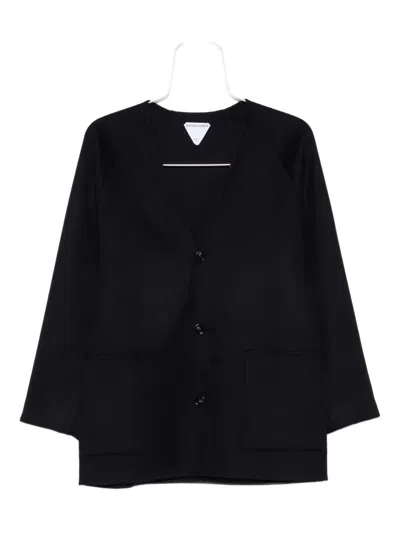 Bottega Veneta Coat In Blue