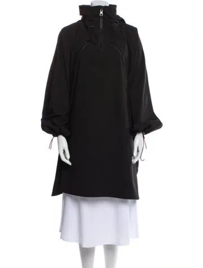 Pre-owned Bottega Veneta Coat In Black