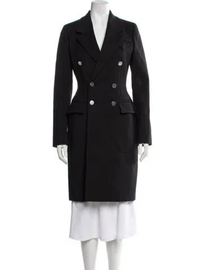 Pre-owned Bottega Veneta Coat In Black
