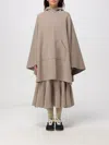 Bottega Veneta Coat  Woman Color Beige In Neutral