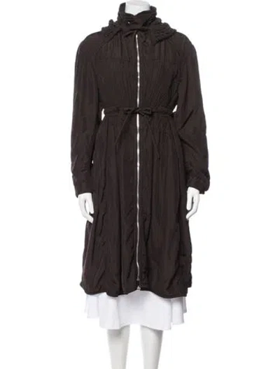 Pre-owned Bottega Veneta Coat In Brown