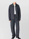 Bottega Veneta Coated Cotton Trousers With Resin Finish