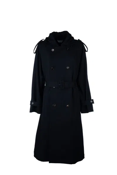 Bottega Veneta Trench In Navy