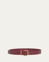 Bottega Veneta Coaxial Leather Belt