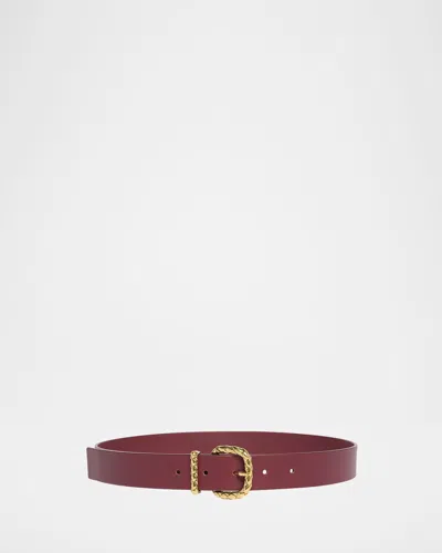 Bottega Veneta Coaxial Leather Belt