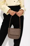 Bottega Veneta Cobble Small Shoulder Bag In Brown
