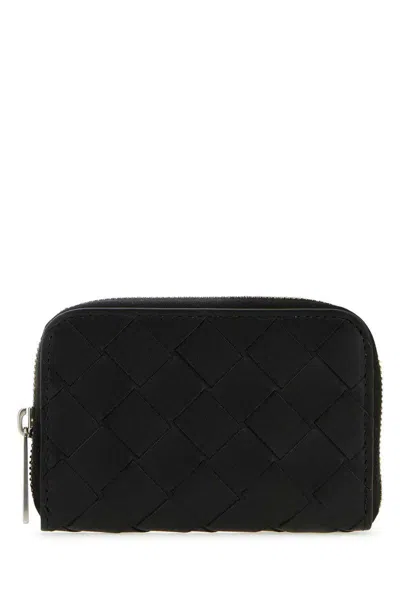 Bottega Veneta Coin Purse With Zip Accessories In Black