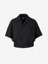 Bottega Veneta Cold Wool Shirt In Black