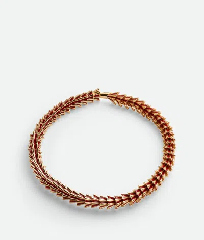 Bottega Veneta Dragon Necklace In Red