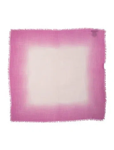 Pre-owned Bottega Veneta Colorblock Pattern Scarf In Multi