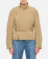 Bottega Veneta Compact Cotton Beige Nail In Beige