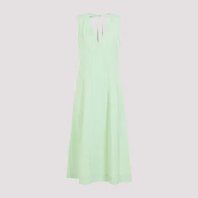 Bottega Veneta Women Cappuccino Cotton Blend Dress