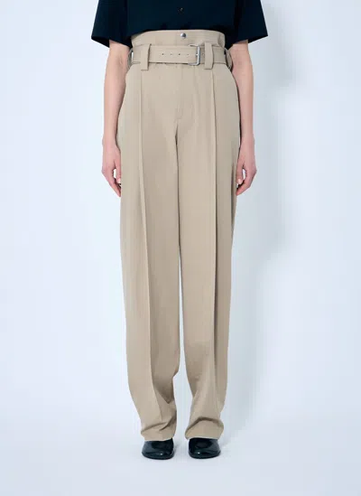 BOTTEGA VENETA COMPACT COTTON PANTS