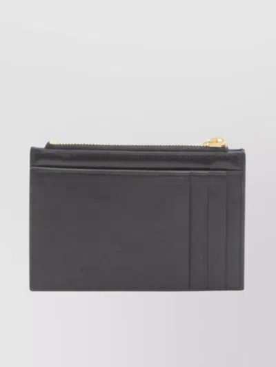 Bottega Veneta Compact Design Leather Cardholder