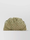 BOTTEGA VENETA COMPACT QUILTED LEATHER CHAIN CLUTCH