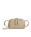 Bottega Veneta Concert Knitted Shoulder Bag In Nude