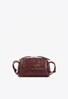 Bottega Veneta Concert Leather Shoulder Bag In Barolo
