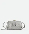 Bottega Veneta Concert Pouch In Silver