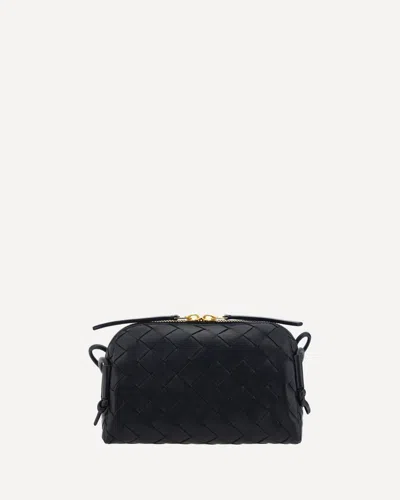 Bottega Veneta Concert Shoulder Bag In Black