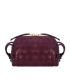 Bottega Veneta Concert Shoulder Bag In Red